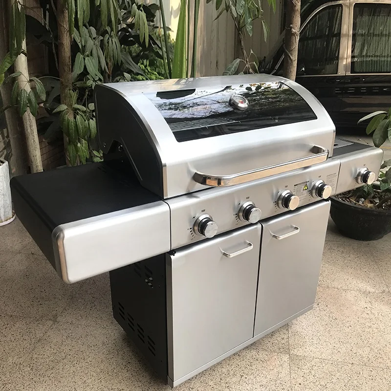 Family Household Commercial Gas BBQ Grill Machine Sydney Outdoor Barbecue Gas Grills