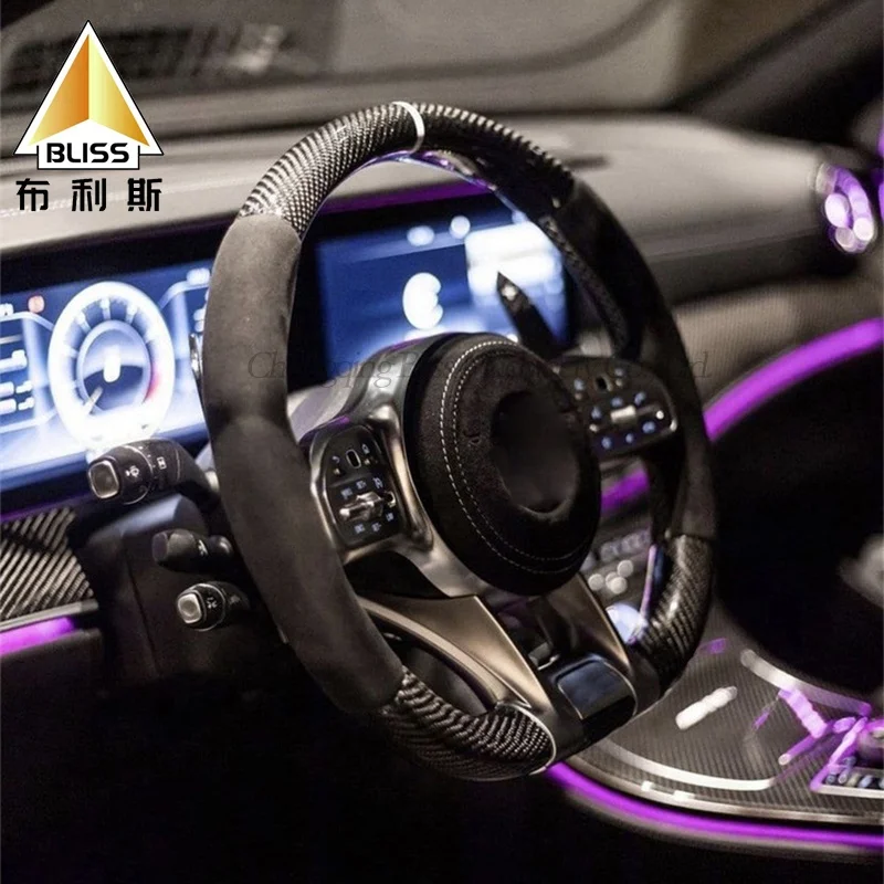 Steering Bolt Wooden Steering Wheel Steering Wheel Horn Button Wheel For Mercedes Benz A220