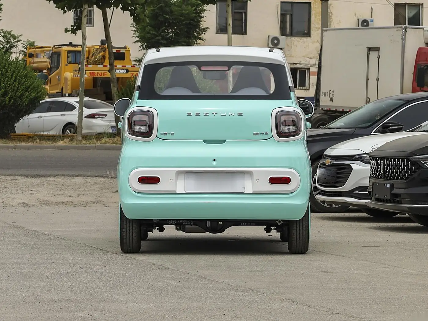 Чистый Электрический мини-эв 170 км низкая цена милый автомобиль 2024 новинка BESTUNE PONY