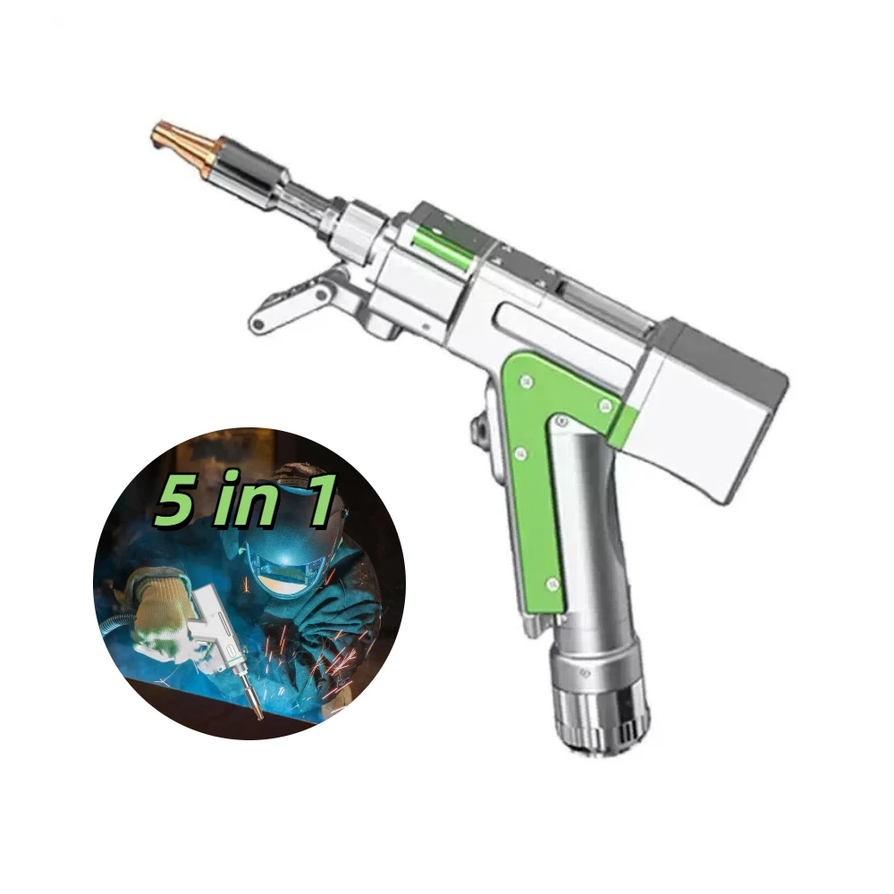 Relfar 5 in 1 Battery Metal Handheld Fiber Laser Welding Cutting Cleaning Gun 1500W 2000W 3000W