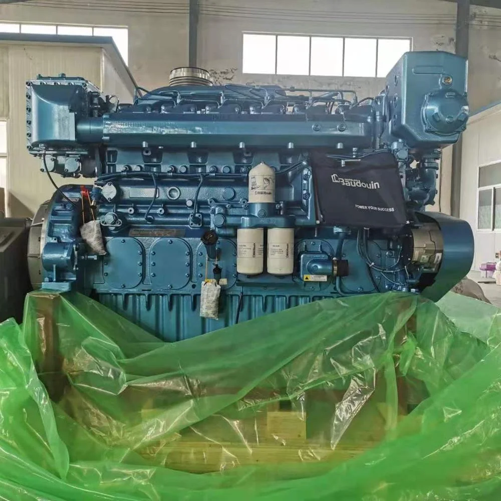 6M26C Original Weichai Baudouin Marine Diesel Engine 500HP 6M26C500-18