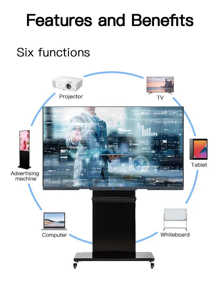 110 Inch Education Flat Panel 82 Inch Interactive Lcd Whiteboard Smart Board Touch Screen