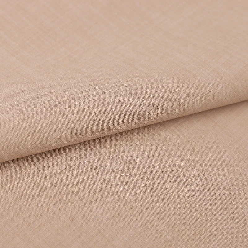 61% Polyester 32% Viscose 7% Spandex TR Plain Weave Summer Thin Elastic Fabric for Causal Suits and Trousers