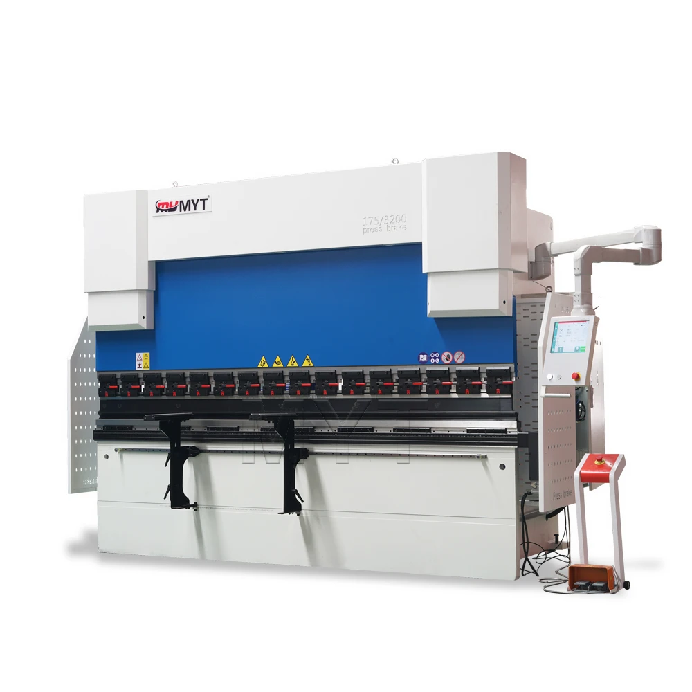 MYT Hydraulic Press Brake 4 Axis Metal Steel Sheet Plate Servo Motor Bending Machine CNC Delem DA53T Electric Press Brake
