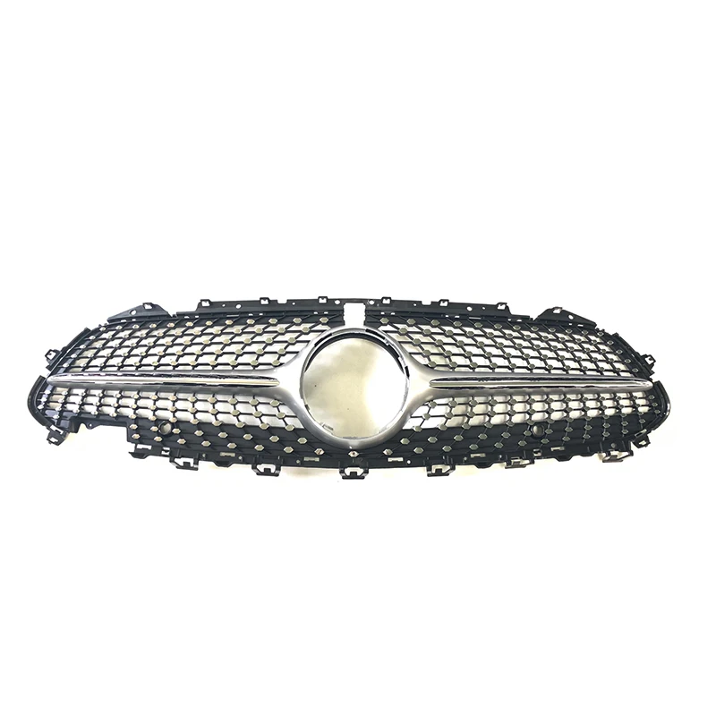 Car accessories Grille For Benz CLS Class w218  diamond plaid Front Grille