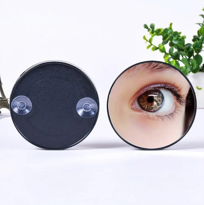 10X Magnifying Makeup Mirror  with 2 Suction Cups to remove blackhead or shave
