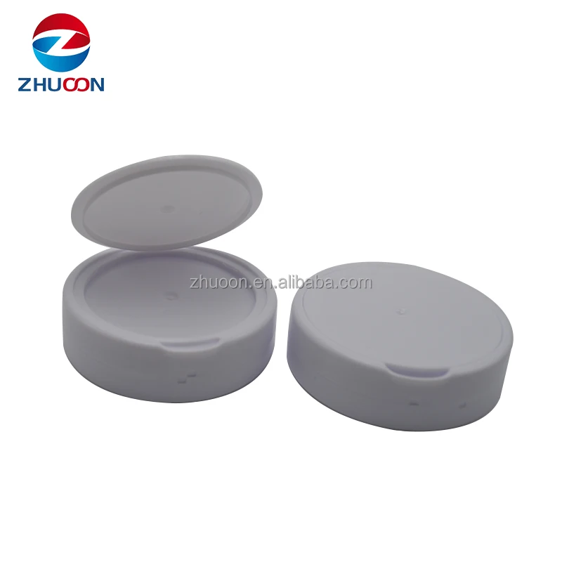 Professional China manufacturer all kinds of food plastic disposable white black clear snus cans