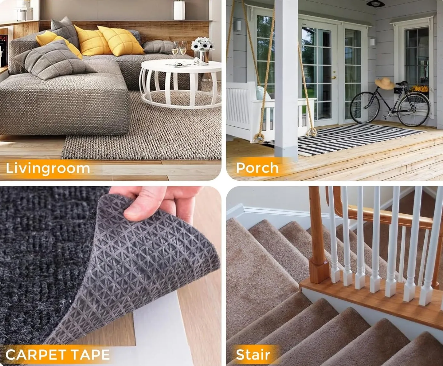 200um 205um  Synthetic Rubber Acrylic Adhesive Double Sided Mesh Fiberglass Filament Tape For Floor Plastic Articles Textiles