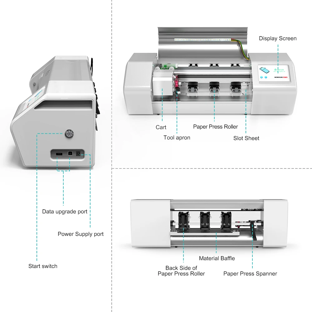 Devia Laser Cutting TPU Nano for Phone Protective Film Automatic Screen Protector Machine