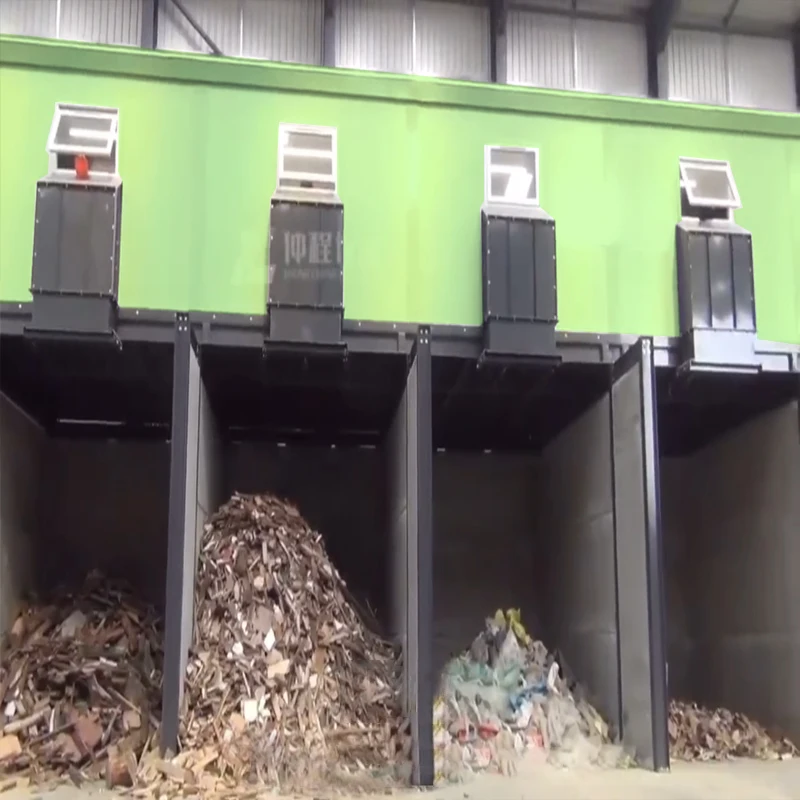 High Capacity Plastic Recycling Machine / Trash Recycling Machinery  / Waste Plastic Garbage Recycling Sorting Trommel Screen