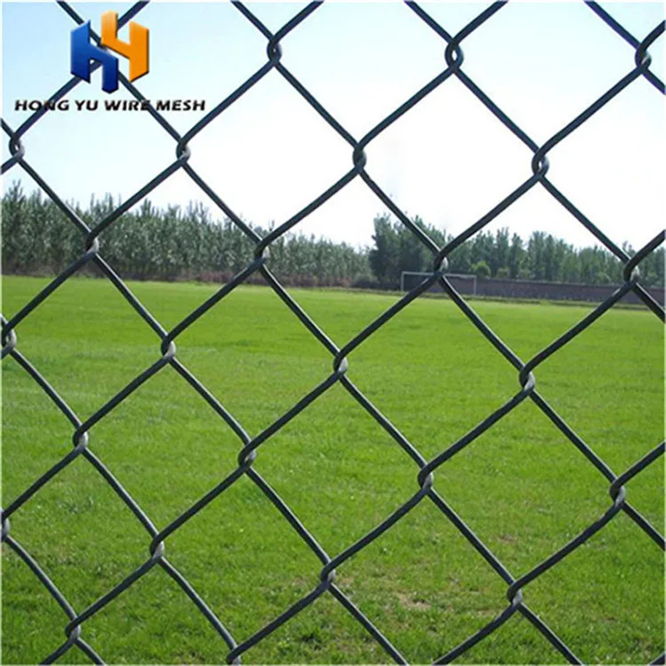 100ft Galvanized Diamond Fence 8ft & 6ft Cyclone Wire Mesh PVC Coated Vinyl Chain Link Fence Roll with 50ft FSC Featured