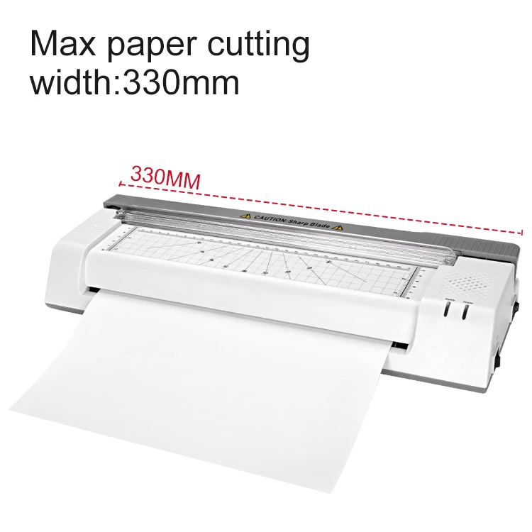 OL381C Home Office Equipment Hot Laminating Machine A4 Pouch Thermal Laminators