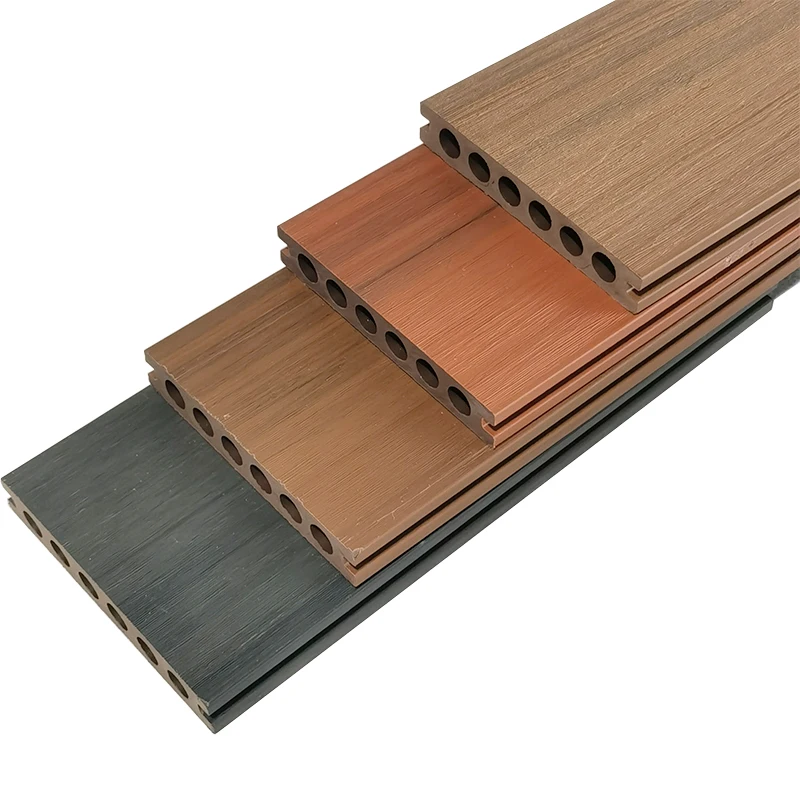 Tercel Outdoor Engineered Wooden Plastic Composites Decking Wpc deck Board Laminated Flooring