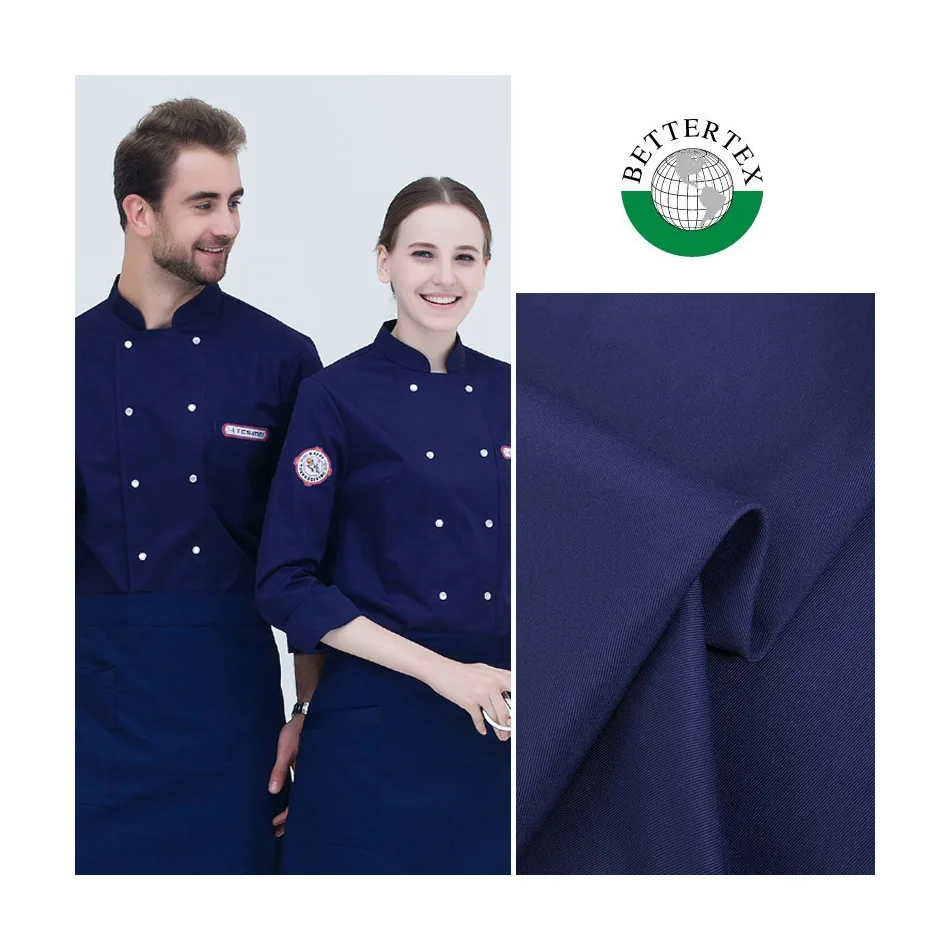 100% Polyester  Twill weave fabric Fabric with Waterproof Finishing Poly gabardine for suit