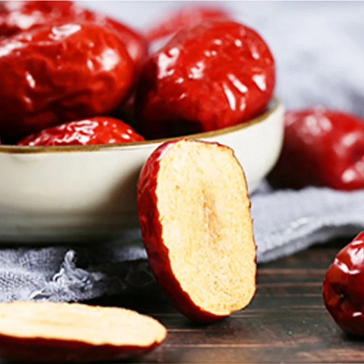  Сухие сертифицированные органические красные даты jujube сушеные фрукты на