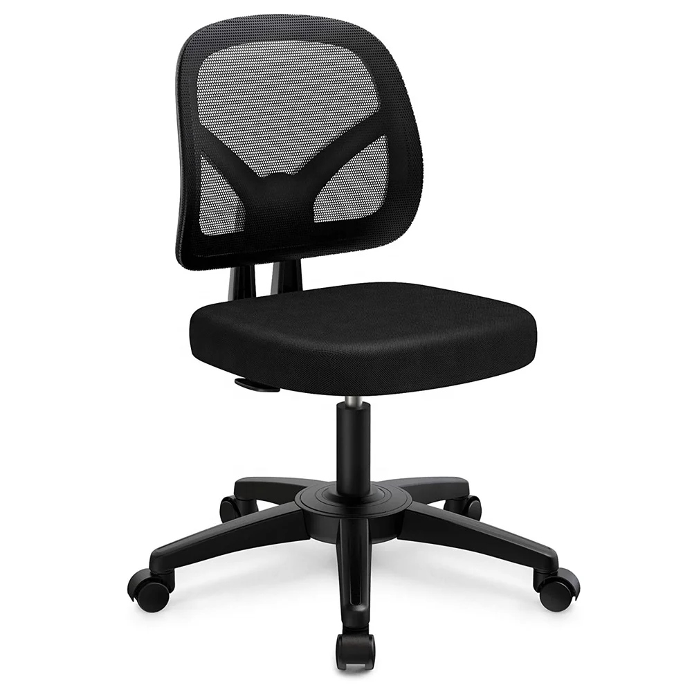 High Quality Full Mesh Back Office Chair without Armrest Adjustable Office Chair For Small Room