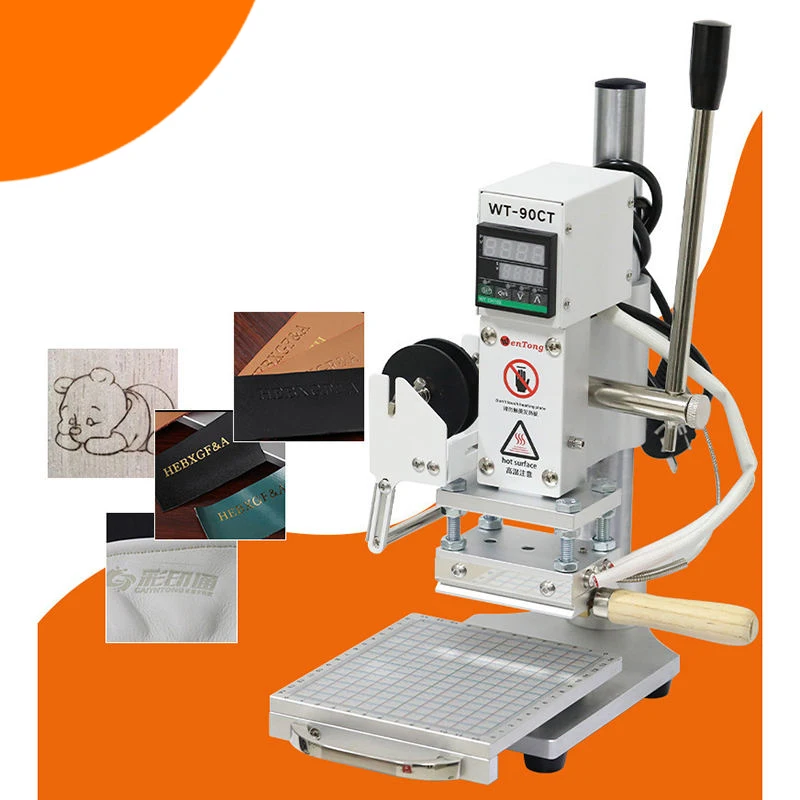 Hot Selling Hot Foil Stamping Machine Cattle Ear Tag Pneumatic Manual Digital Automatic Handheld Hot Stamping Machine