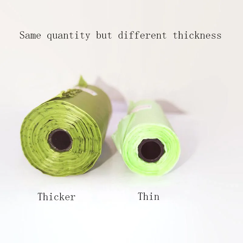 Custom Printed Pet Poop Bag EPI Biodegradable Dog Disposal Waste Bags box