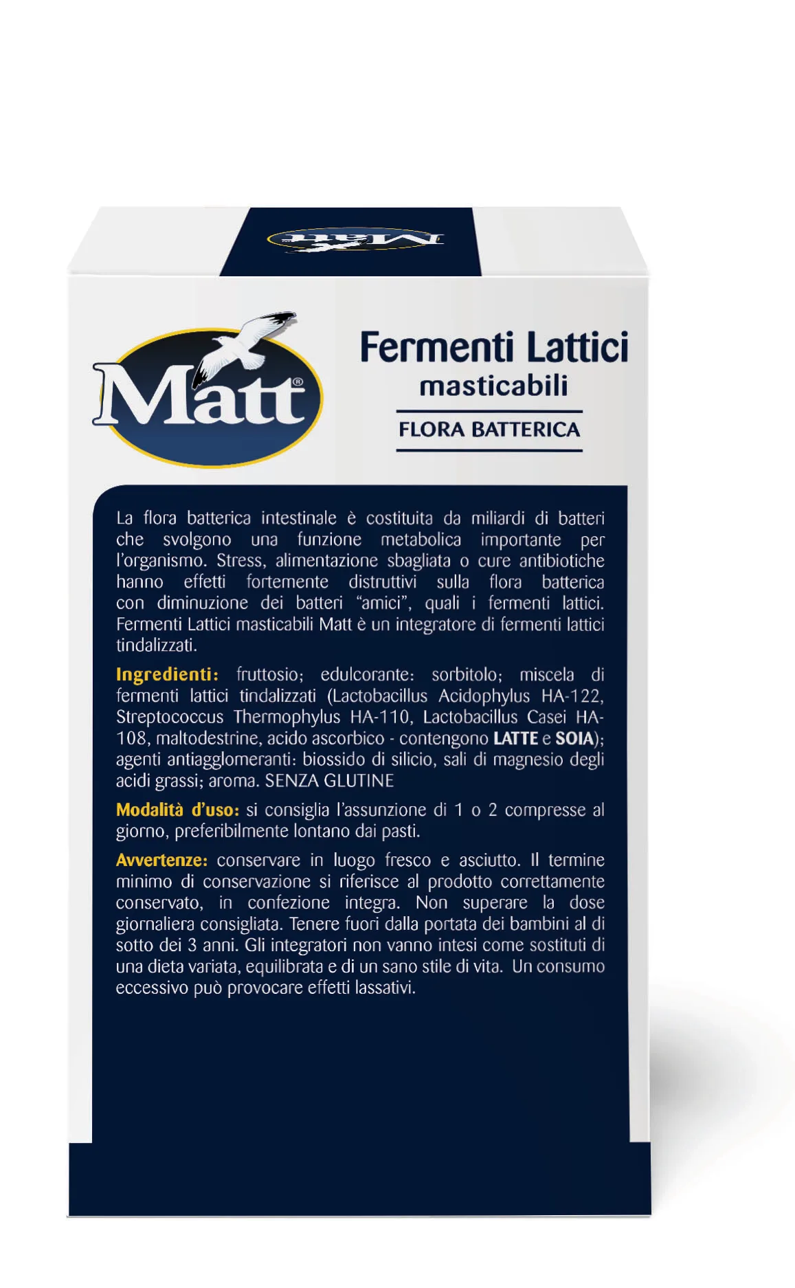 Italian Quality Bacterial Flora Healthcare Supplements Lactic Ferments Chewable Tablets for Export