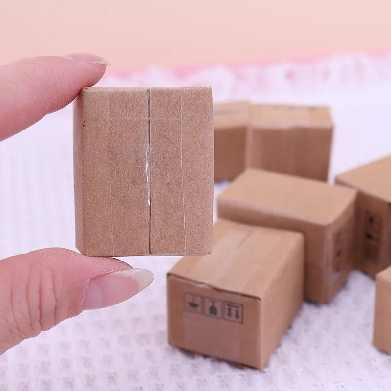 Tiny mini paper game carton box