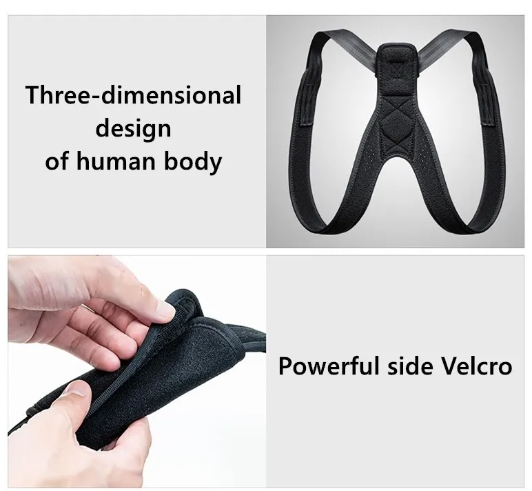 Ollas Hot Sell Posture Corrector Adjustable Protector Belt Support for Adult Children Correct Spine Back Shoulder Dropshipping