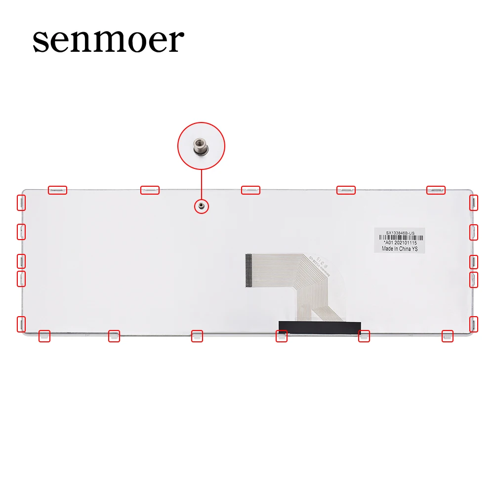 China factory New US layout laptop keyboard for Sony VAIO Fit 15E SVF1531V8CW SVF15327SCW SVF15317SCW SVF316SCW