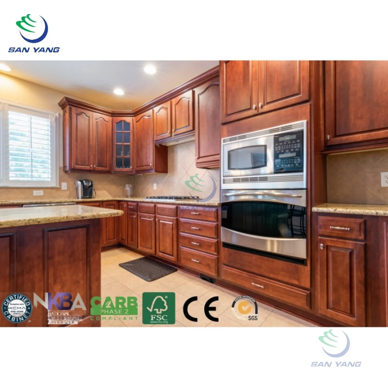 Ready to assemble modern kitchen cabinet set kitchen sink with cabinet high glossy kitchen cabinets solid wood luxury