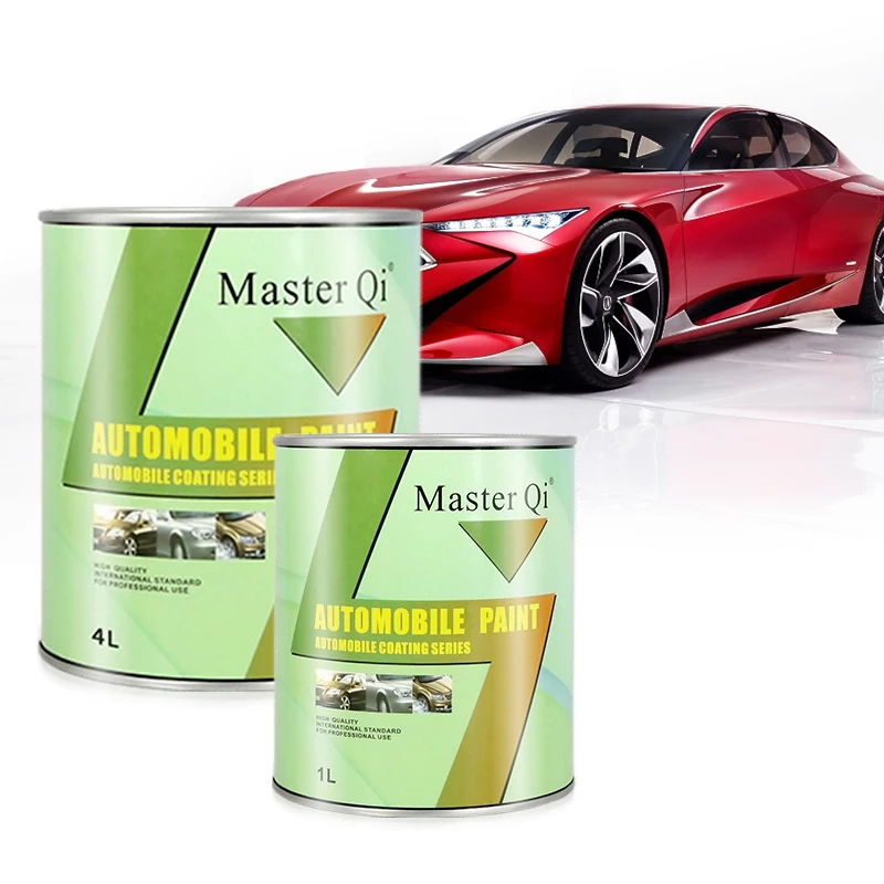Professional Manufacturer 2k Acrylic Bright Green Refinish Auto Topcoat car paint