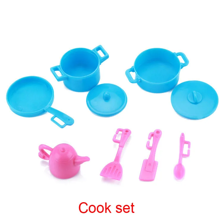 82 Item/Set Doll Accessories 10 Fashion Cute Dress+ 18 Pairs Shoes  For 30cm Doll