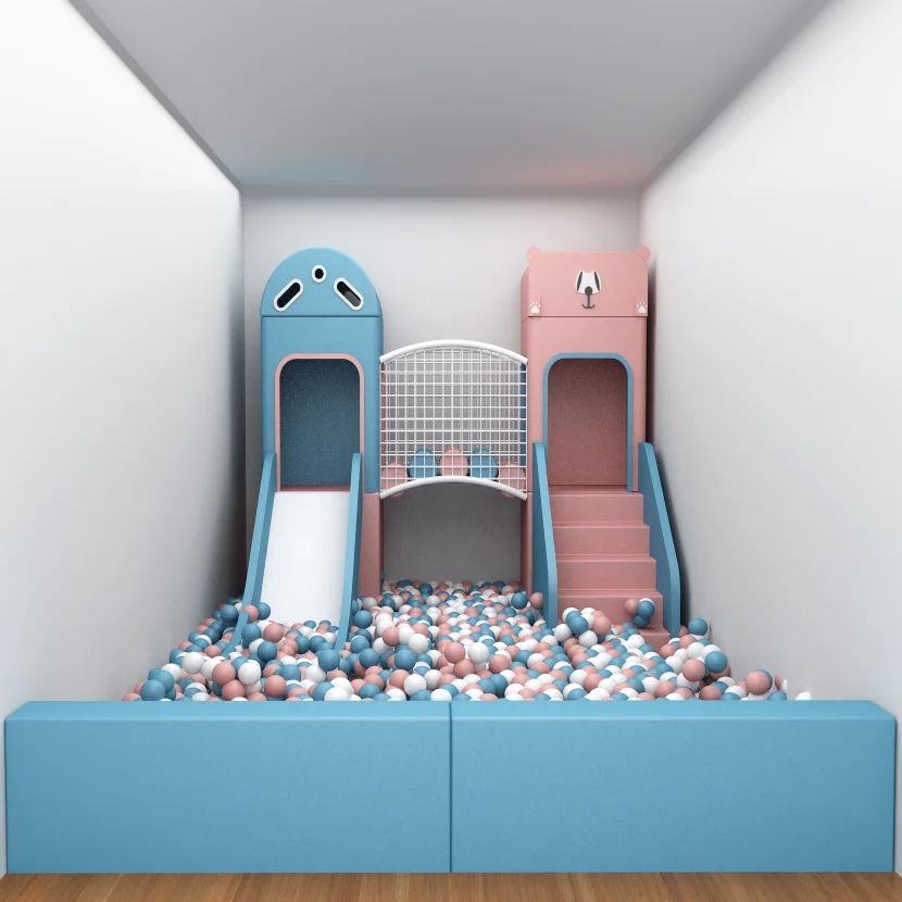 Детская деревянная игровая площадка