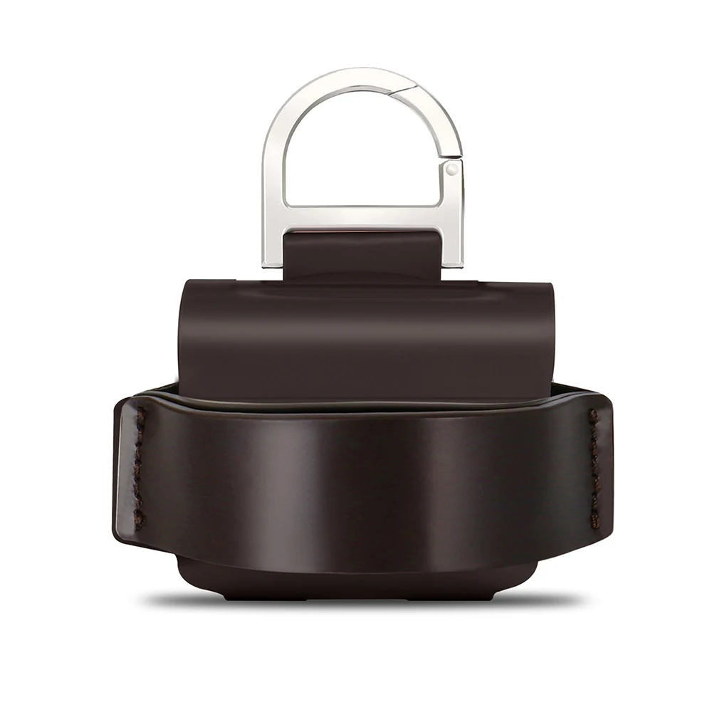 Leather Cover Apple AirPods Wireless Earphones Charger Case Designed for Apple AirPods