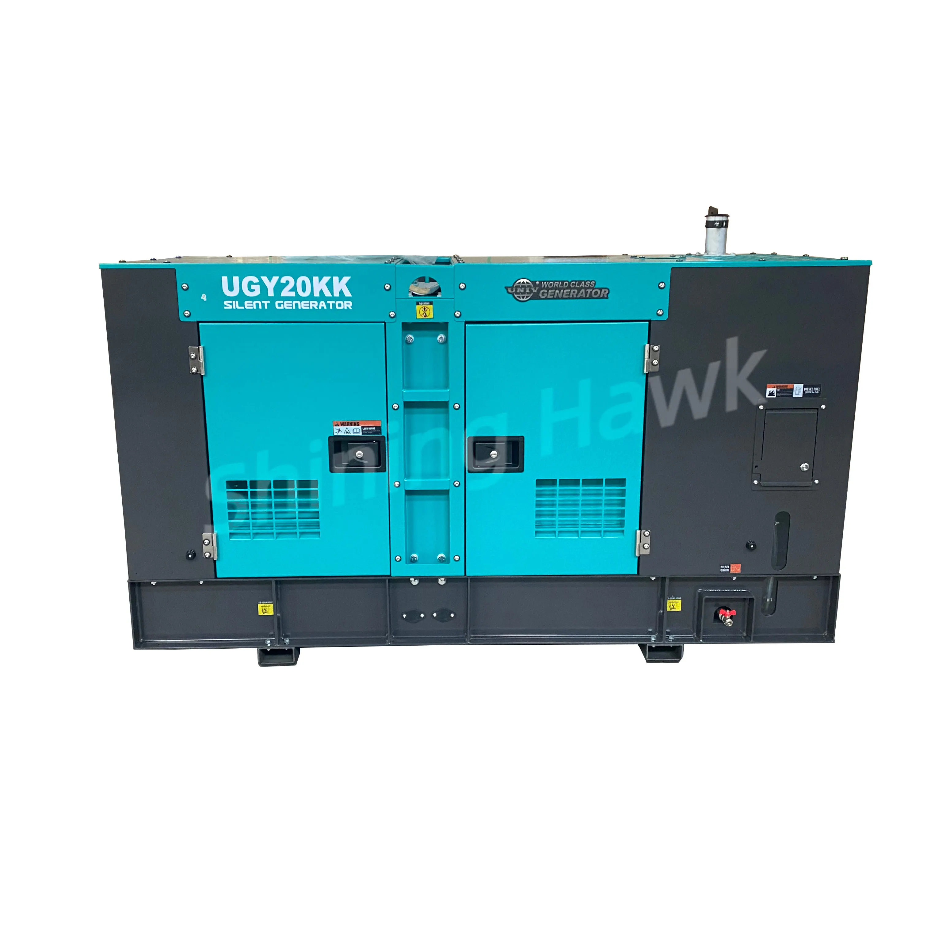 20KW 40KW 60KW 80 KW Hot Sale Big Tank Super Silent Diesel Generator Water-Cooled