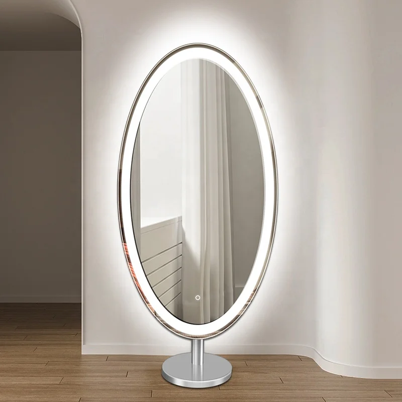 Barber Double Sided Mirror Station Hairdressing Salon Styling Stations
