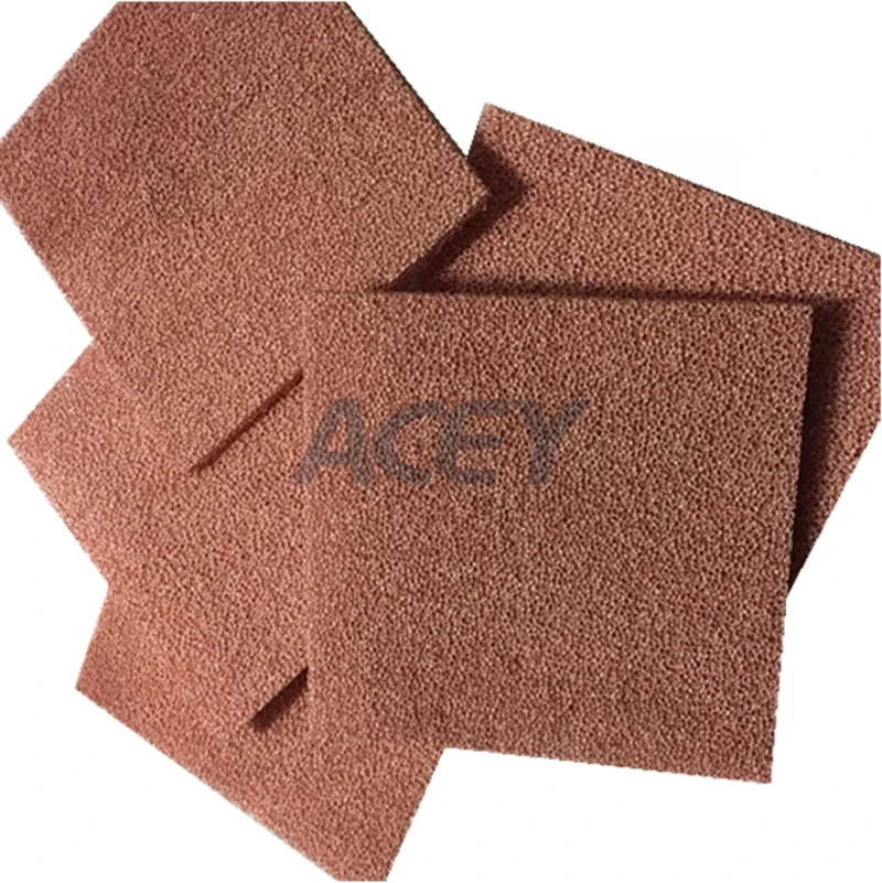 
Thermal Conductive Materials High Purity Porous Cu Foam Copper Sheet Cathodes Lab Metal Foam for Battery Material  (1600167588978)