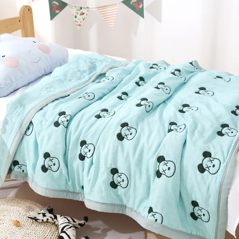 Premium Soft Baby Quit Pure Cotton Ten-layer High Density Gauze Multi-Function Baby Products Newborn Baby Sleep Quit