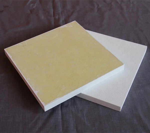 glass Wool Drop Tiles Acoustic Panels Mineral Fiber Ceiling Tile