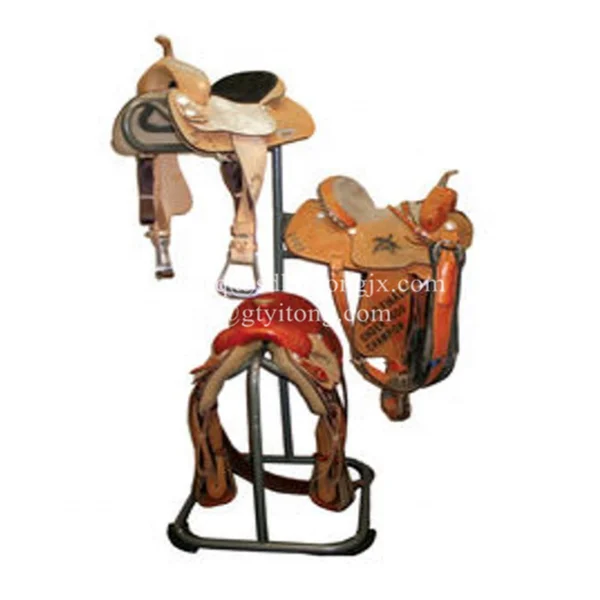 4 Tier Saddle Rack Swivel Horse Equine