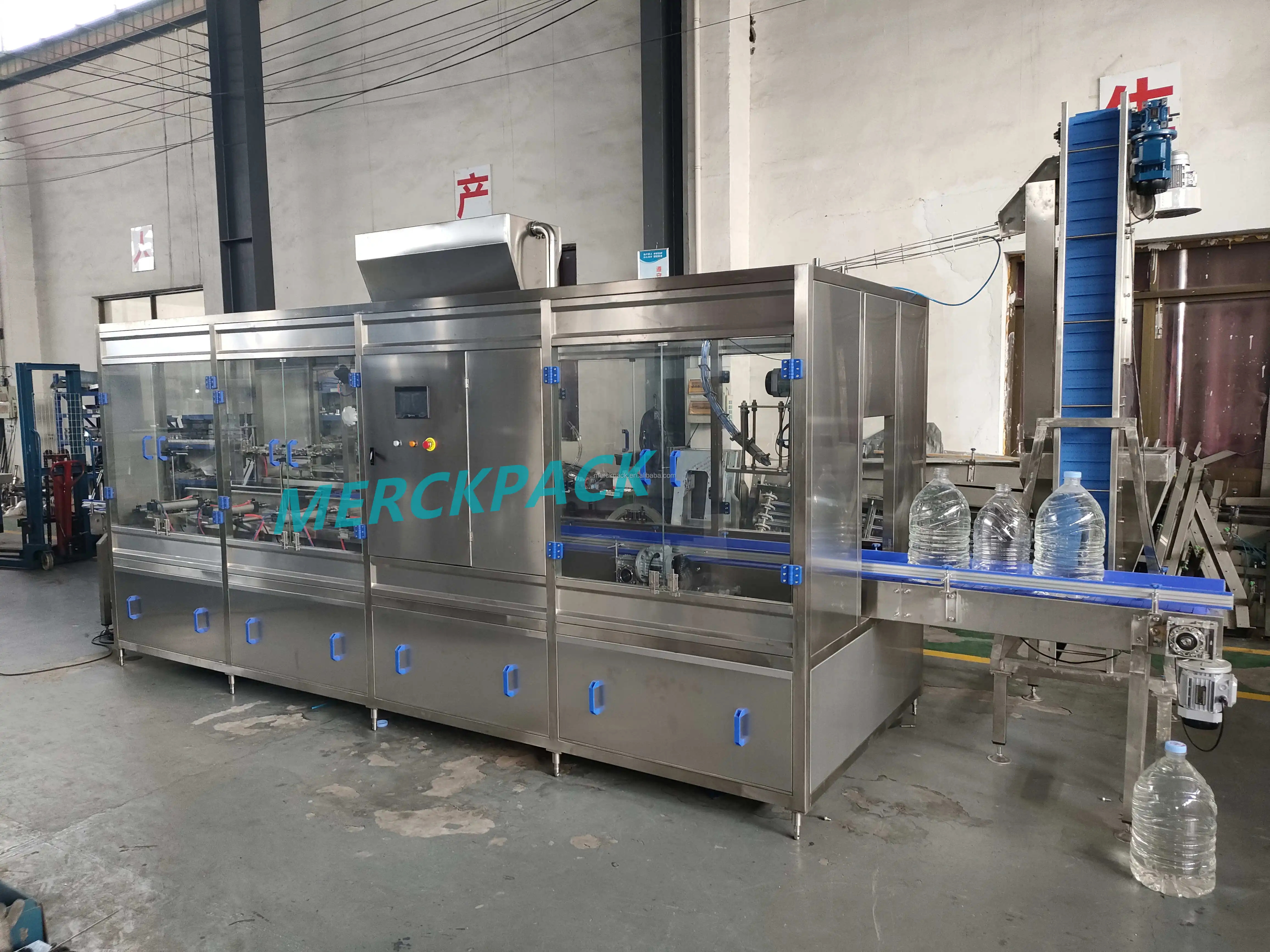 Small Automatic 3L 5L Big PET Plastic Disposable Bottle Pure Mineral Drinking Still Water Liquid Filling Machine Production Line