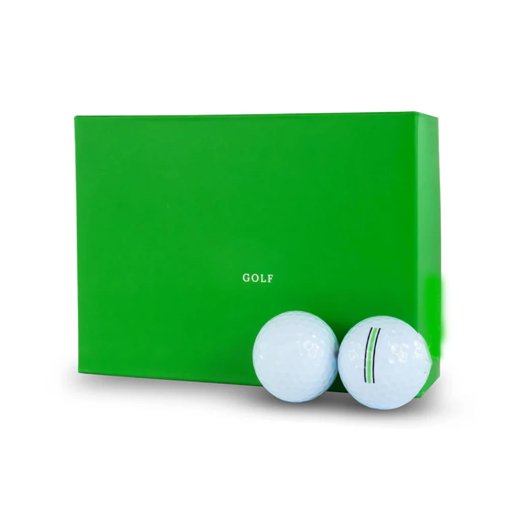 PRIMUS GOLF Manufacturer Custom Logo 2 Pieces Golf Urethane Balls With Box Packing For Souvenir Golf Balls