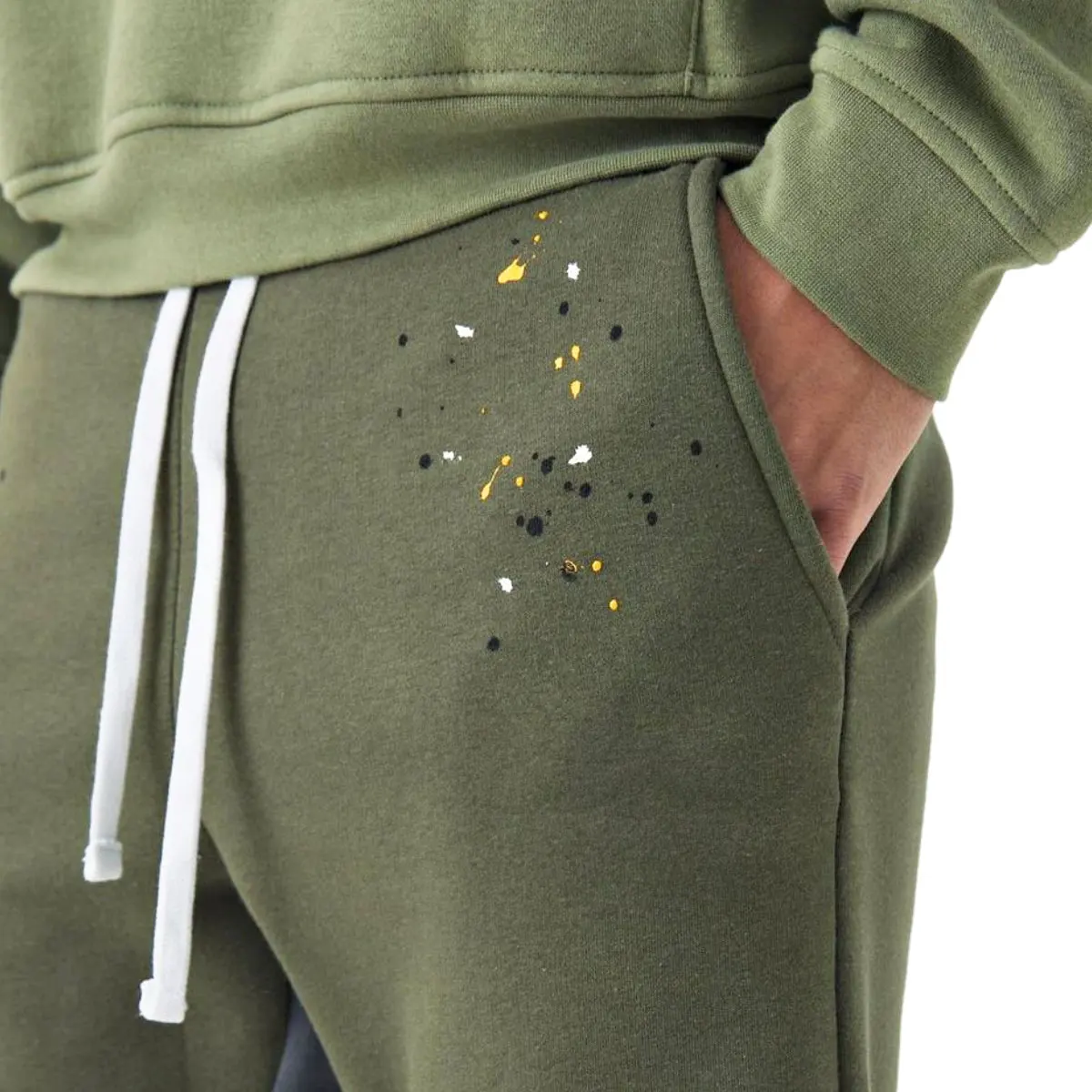 Gingtoo Wholesale Training Sweatpants Streetwear Custom Flared Sweat Pants Men