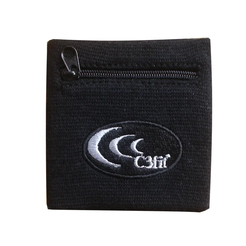 Пользовательская повязка с карманом на молнии