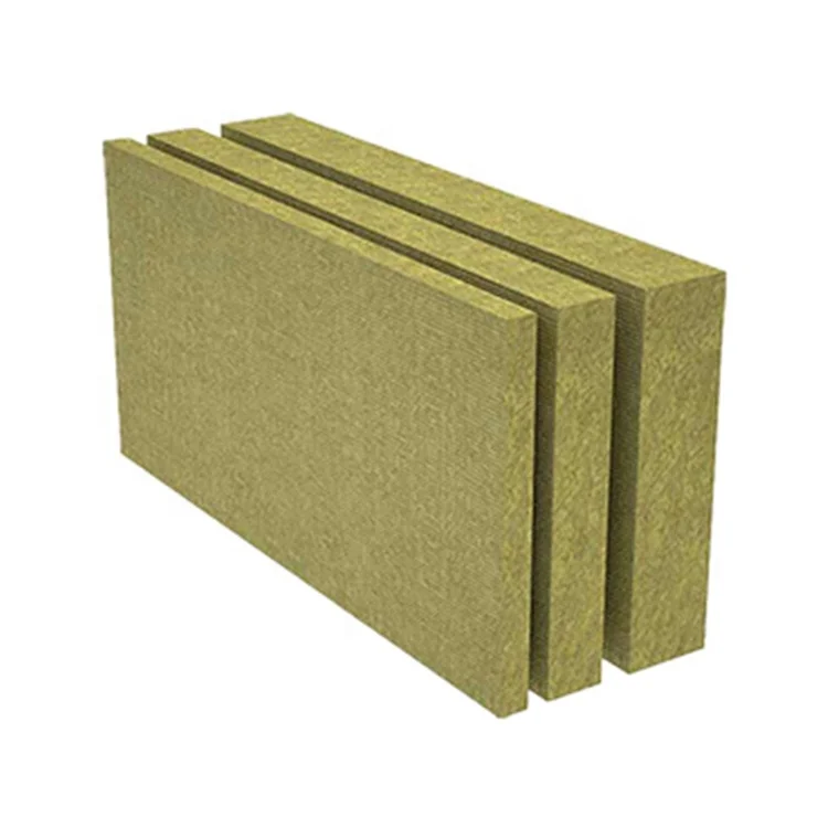 Building curtain wall with low thermal conductitivty Thermal Insulation 100kg/m3 Basalt Mineral wool Slab Rock wool Panel