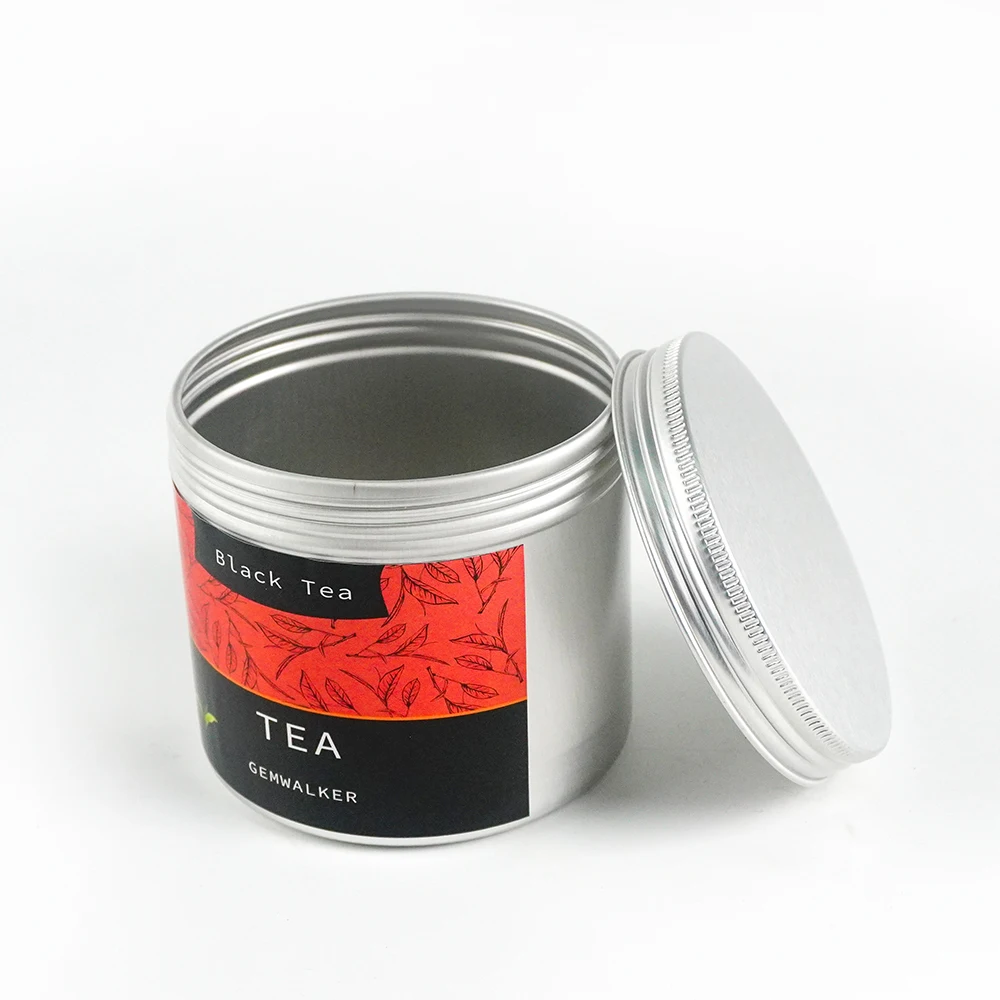 OEM ODM Manufacture Custom Cheap Screw Top Empty Metal Paint Tin Can For Candles