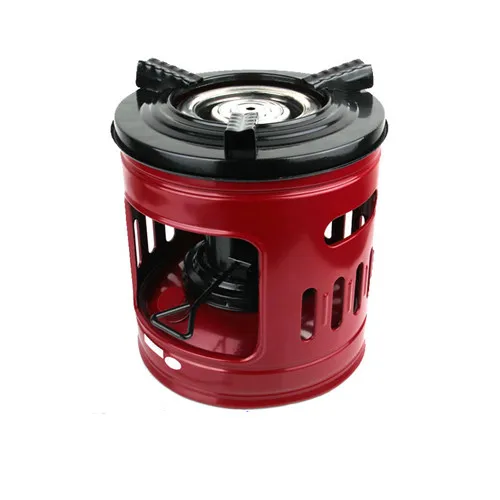 Portable Outdoor Enamel Kerosene Stove Outdoor Enamel Camping Picnic Heating Stove Wood  Barbecue Stove Heaters with 8 Wicks