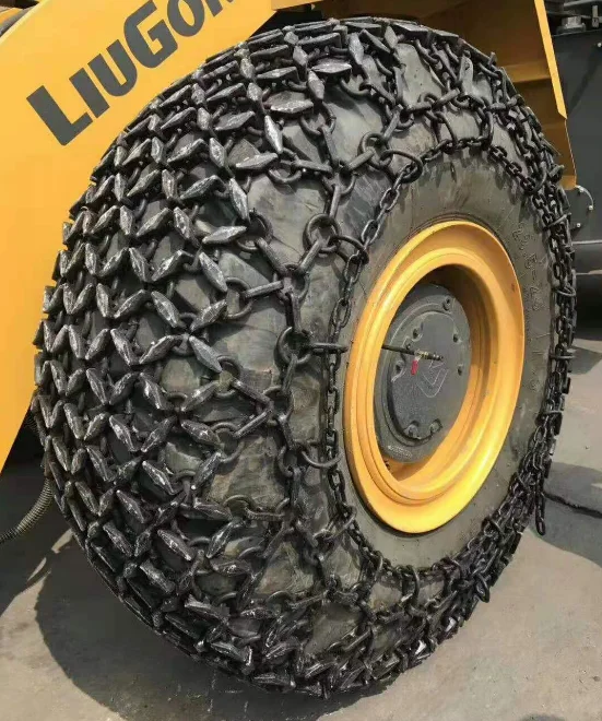 Square Link Forestry Wheel Flotation Track Tire Chains