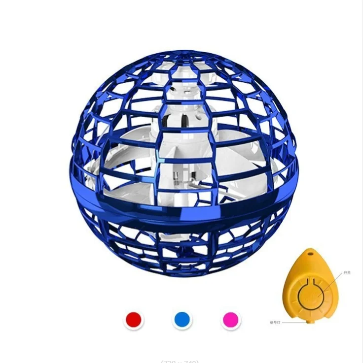 Best selling Flying orb Boomerang Spinner Mini drone flying ball spinner Orb Ball Toy With Light
