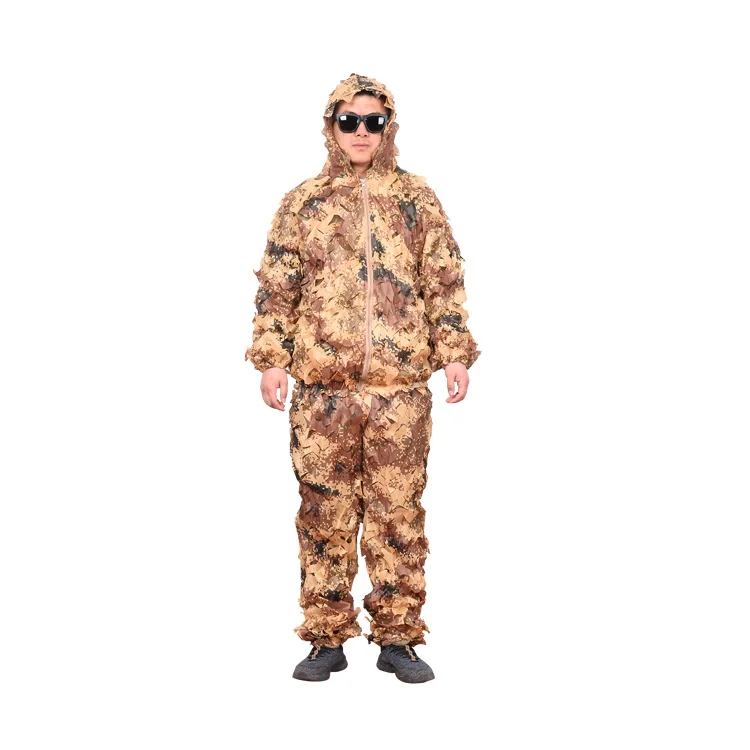 Камуфляжный костюм Desert Ghillie, охотничья одежда Gheely
