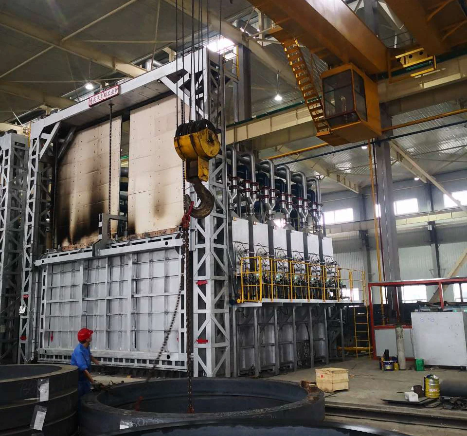  Серебряная высокомощная Тепловая печь с камерой из природного газа на заказ