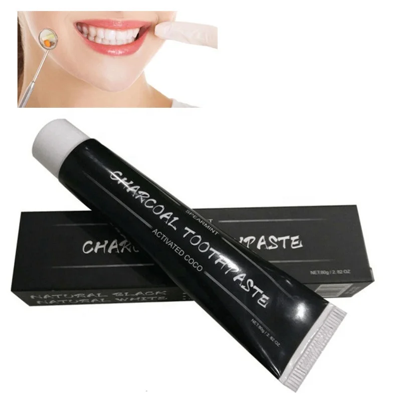 Natural Organic Teeth Whitening Charcoal Toothpaste