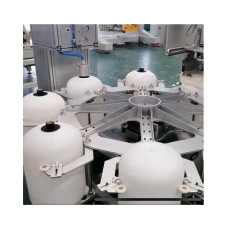 China Type IV plastic liner glass fiber composite cylinders  plant production line manufacture